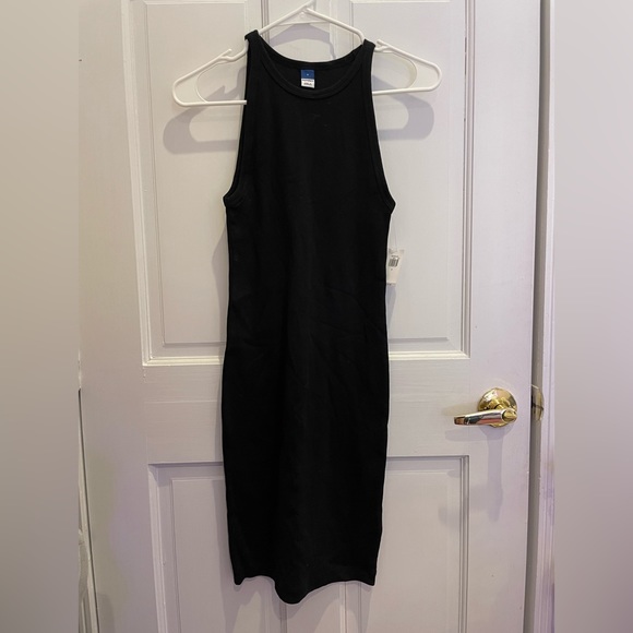 Fitted Sleeveless Rib-Knit Mini Dress for Women - Picture 4 of 5